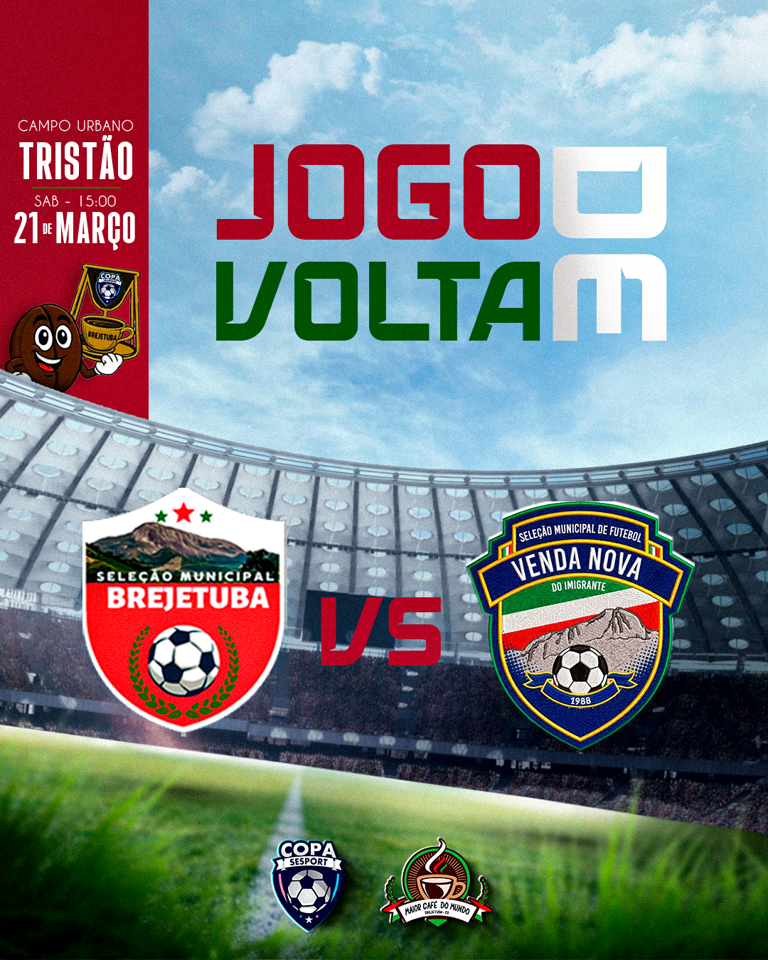 Copa SESPORT: Dia de decisão no jogo de volta!