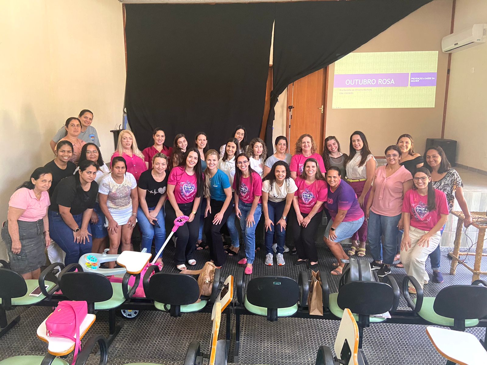 Palestra sobre o Outubro Rosa