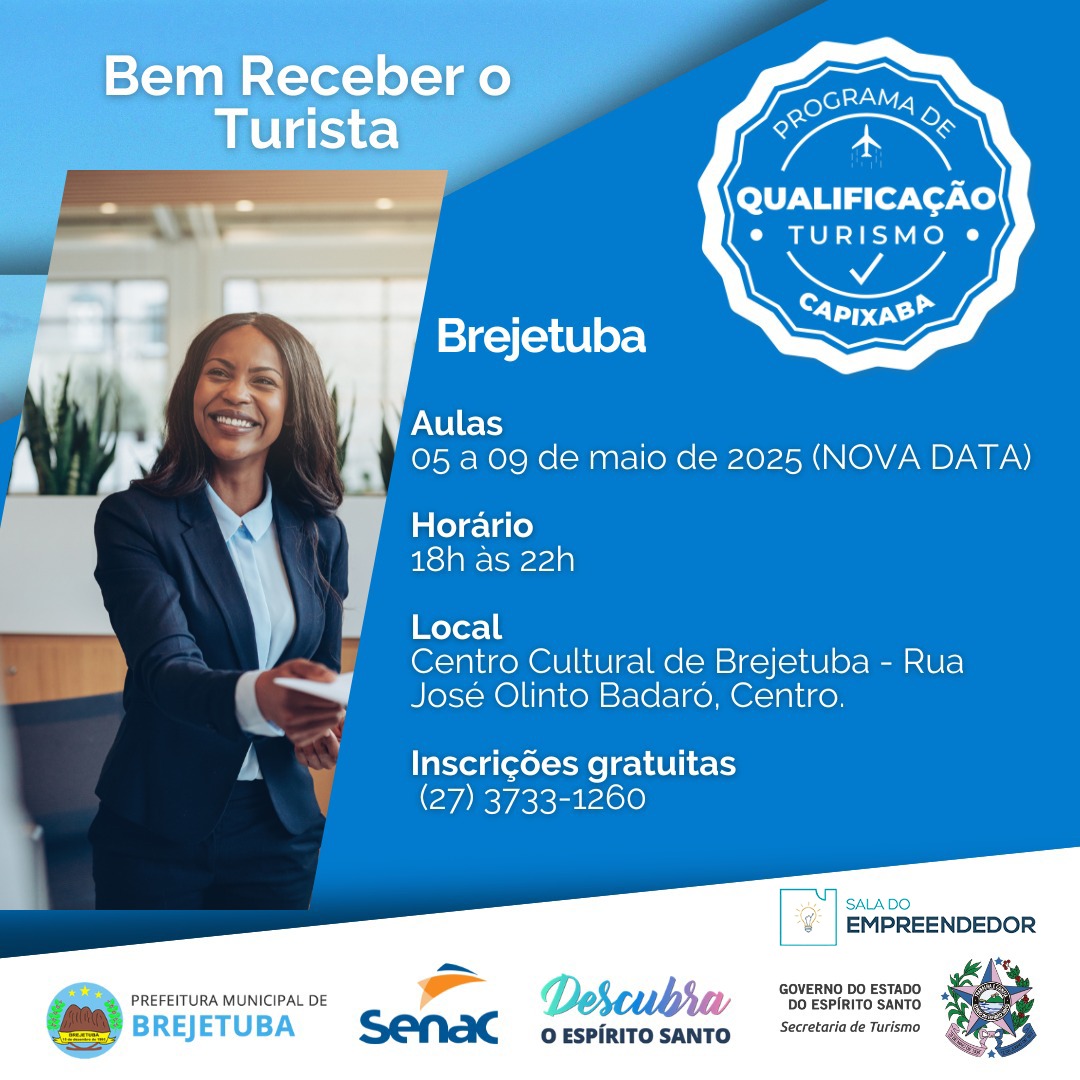 Imagem da notícia: Curso de Bem Receber o Turista