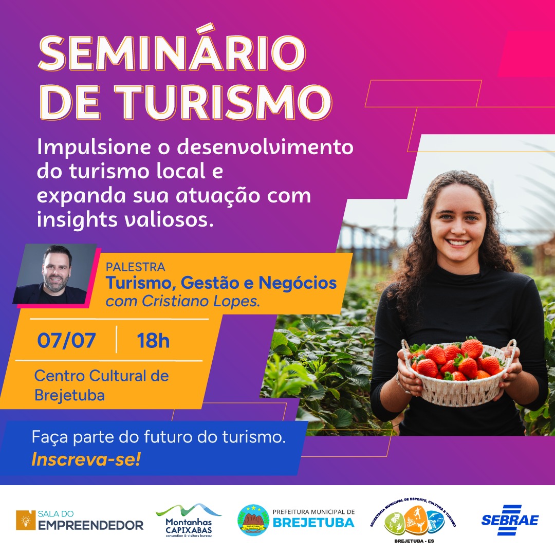  Seminário Turismo, Negócios e Desenvolvimento Local