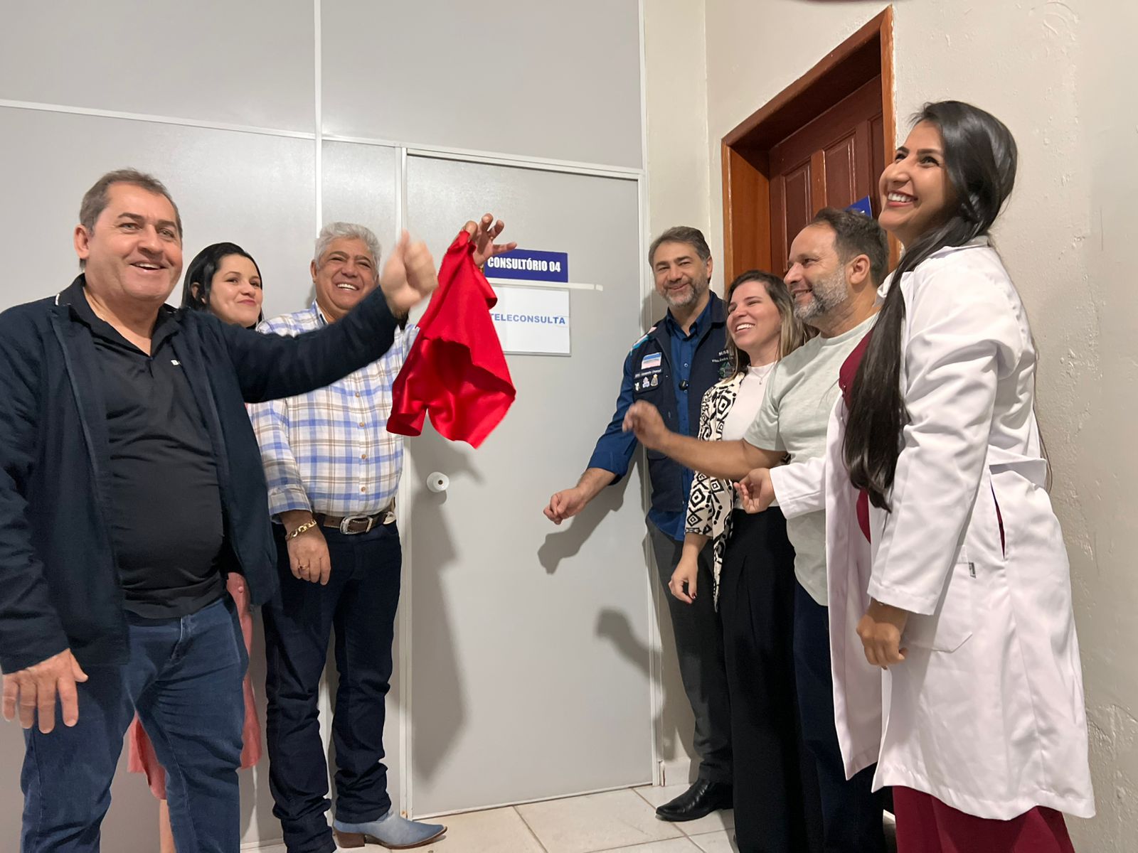 Imagem da notícia: Inauguração da sala de Teleconsultas no Centro de Especialidades de Brejetuba